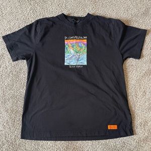 Teddy Fresh T-shirt - “I’m Completely Alone” print by Hila Klein - unisex XL